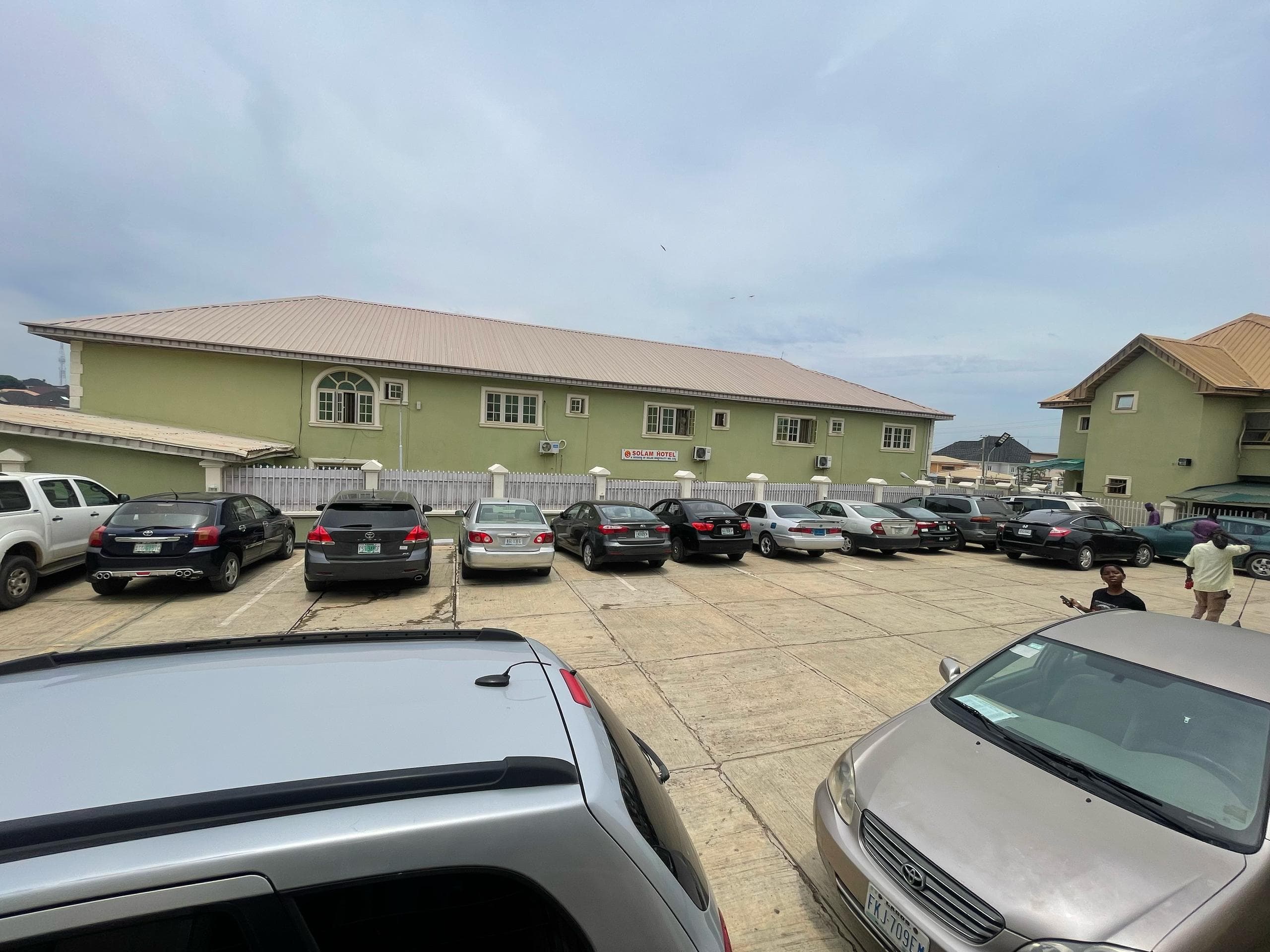 Spacious Parking lot